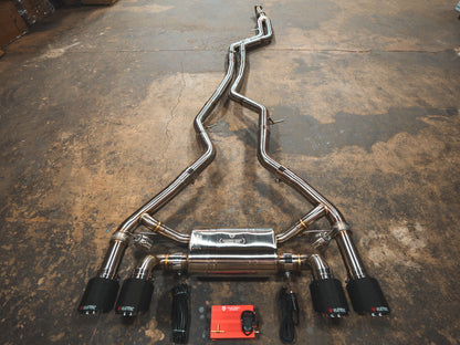 2016-2018 BMW F87 M2 Valved Sport Exhaust System (N55)