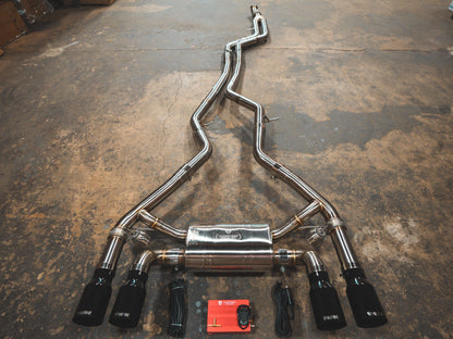 2016-2018 BMW F87 M2 Valved Sport Exhaust System (N55)