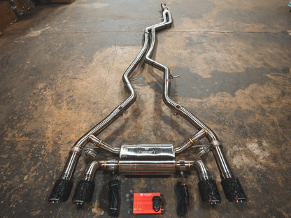 2016-2018 BMW F87 M2 Valved Sport Exhaust System (N55)