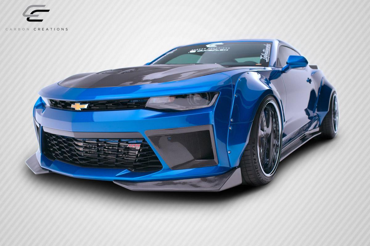2016-2018 Chevrolet Camaro DriTech Grid Front Bumper Air Duct - view 6
