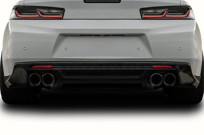 2016-2018 Chevrolet Camaro DriTech ZL1 Look Rear Diffuser, Carbon - view 1