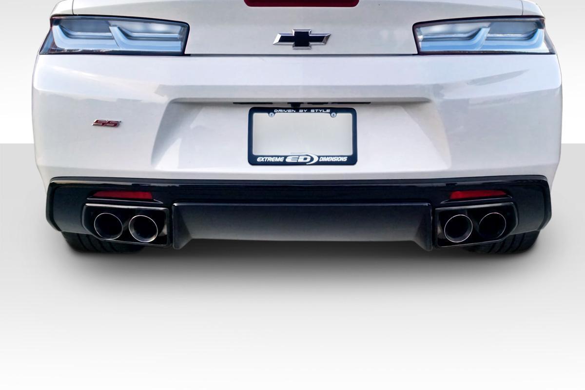 2016-2018 Chevrolet Camaro GM-X Rear Diffuser - 1 Piece ( Quad - view 1