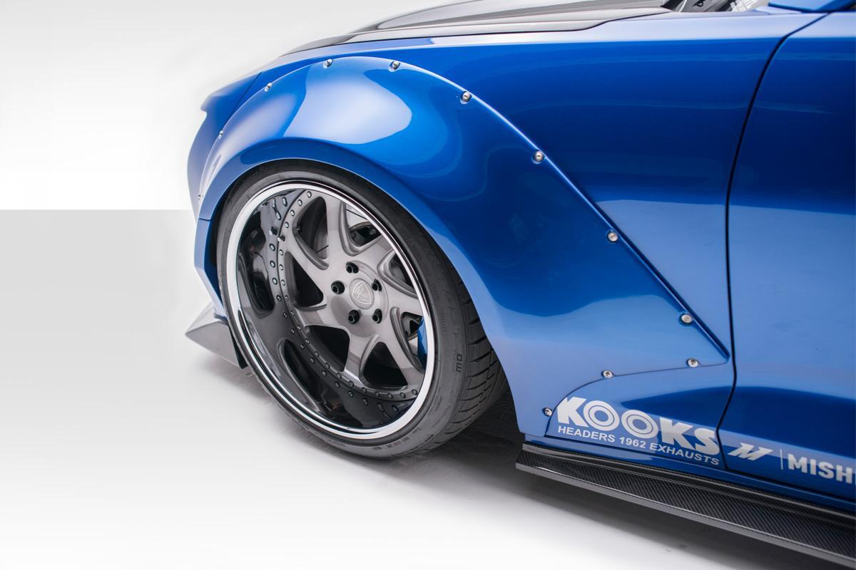 2016-2018 Chevrolet Camaro Grid Front Fender Flares, Fiberglass - view 1