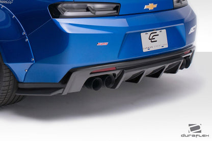 2016-2018 Chevrolet Camaro Grid Rear Diffuser, Fiberglass - view 5