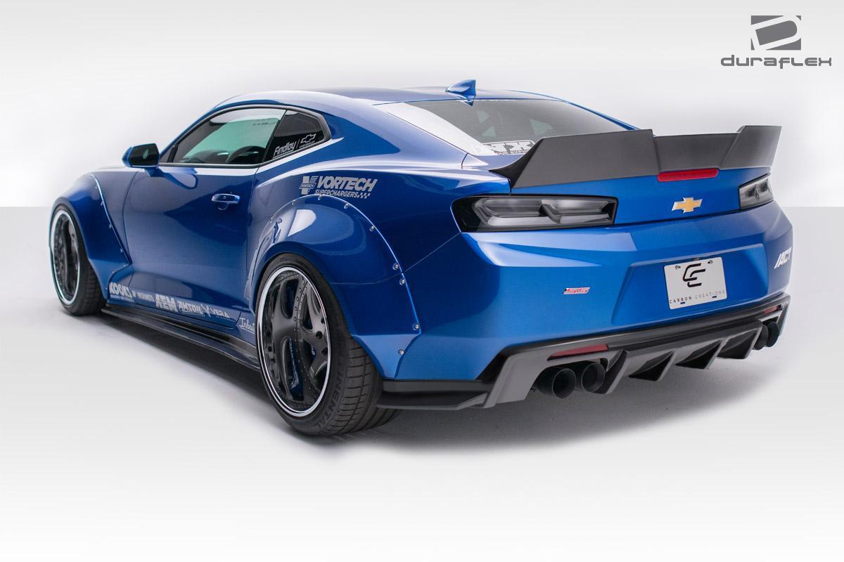2016-2018 Chevrolet Camaro Grid Rear Diffuser, Fiberglass - view 8