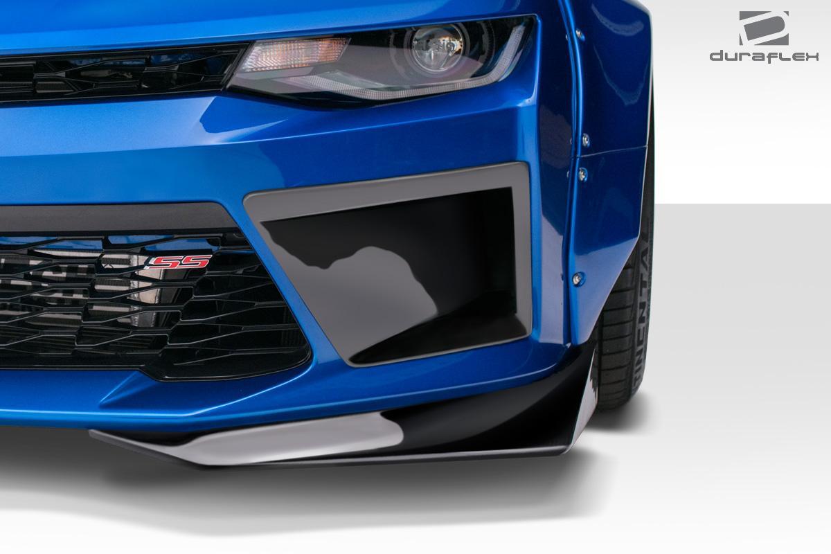 2016-2018 Chevrolet Camaro V8 Grid Front Bumper Air Duct Extensions - view 6