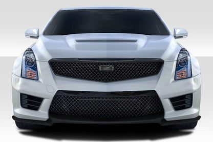2016-2019 Cadillac ATS-V V Look Front Lip Spoiler, Fiberglass - view 1