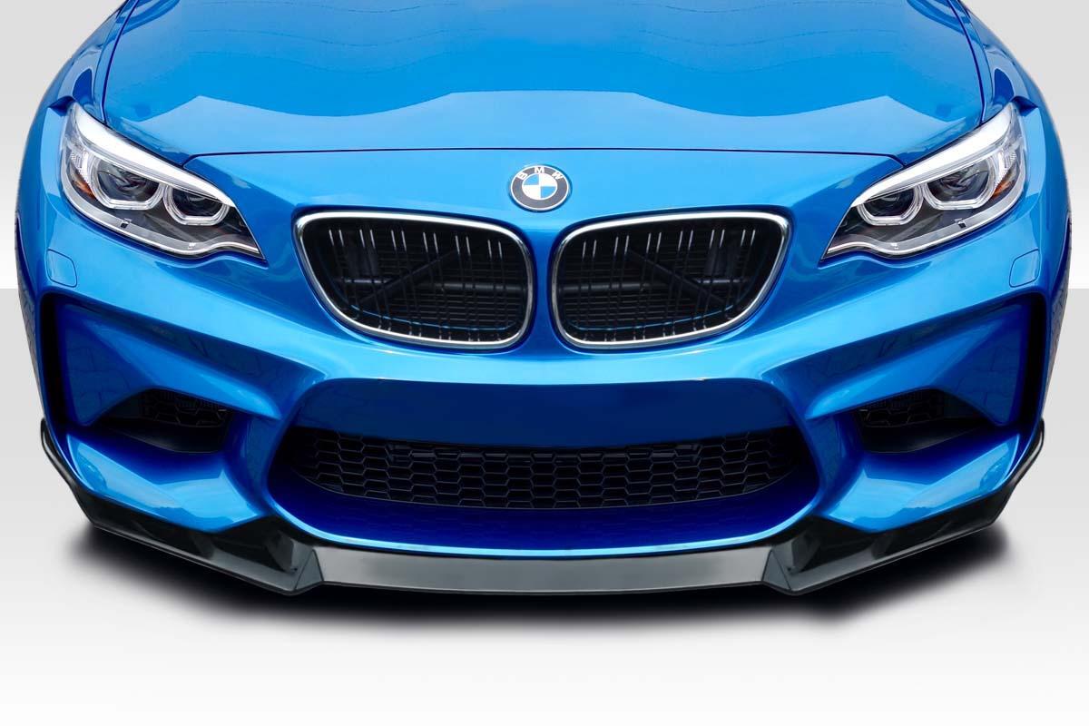 2016-2021 BMW M2 F87 Cleanline Front Lip Spoiler Air Dam, Fiberglass - view 1