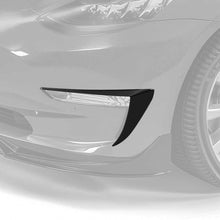 2016-2021 Tesla Model 3 V3R Style Front Bumper Vents - view 2