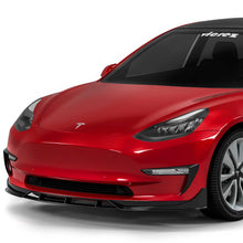 2016-2022 Tesla Model 3 V3R Style Front Lip, Gloss Black