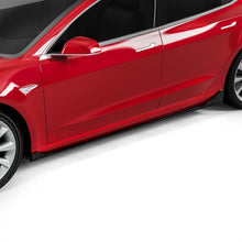 2016-2022 Tesla Model 3 V3R Style Side Skirts, Gloss Black