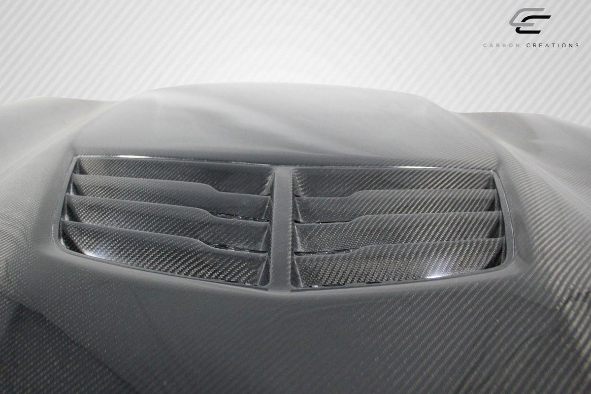 2016-2023 Chevrolet Camaro DriTech Grid Hood, Carbon Fiber - view 10