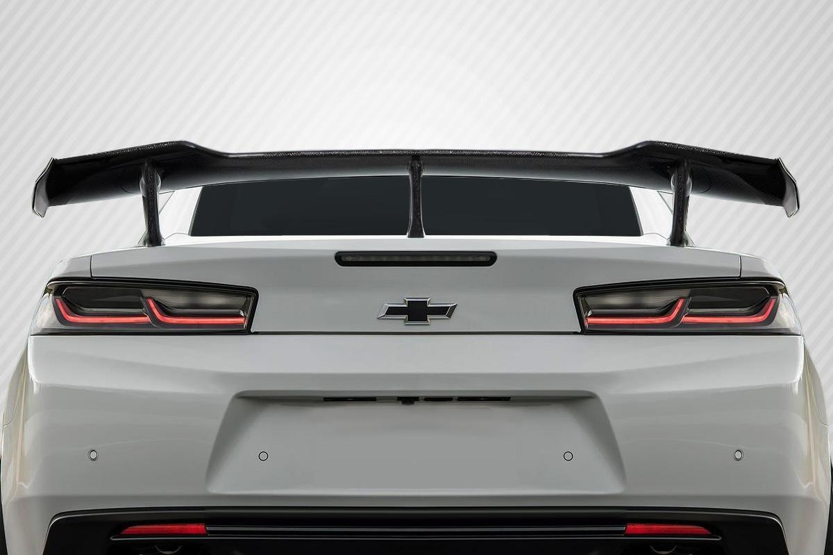 2016-2023 Chevrolet Camaro Geo6ix ZL1 Look Wing, Carbon Fiber - view 1