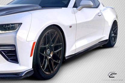 2016-2023 Chevrolet Camaro GM-X Side Skirts, Carbon Fiber - view 2