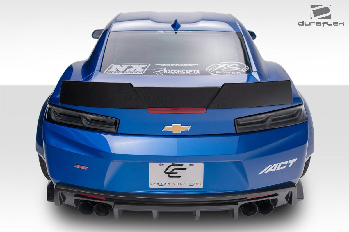 2016-2023 Chevrolet Camaro Grid Rear Wing Spoiler, Fiberglass - view 2