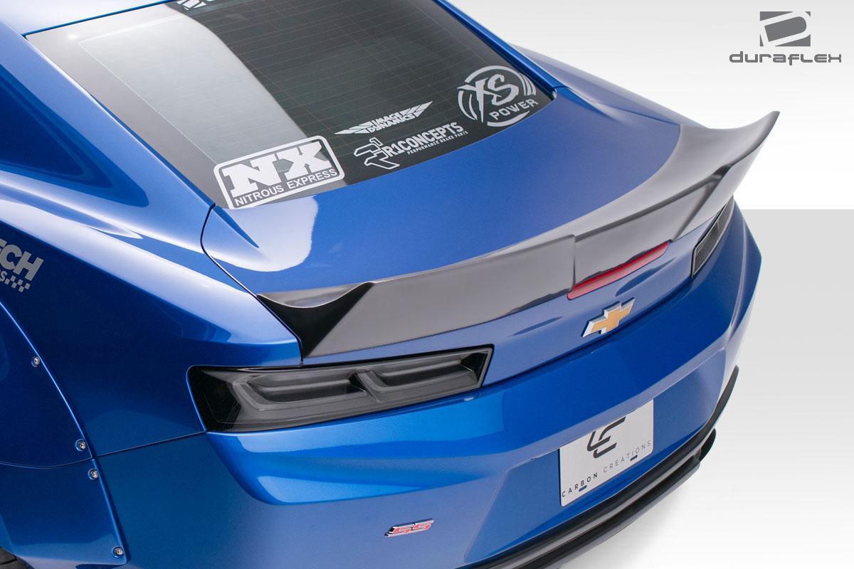 2016-2023 Chevrolet Camaro Grid Rear Wing Spoiler, Fiberglass - view 6
