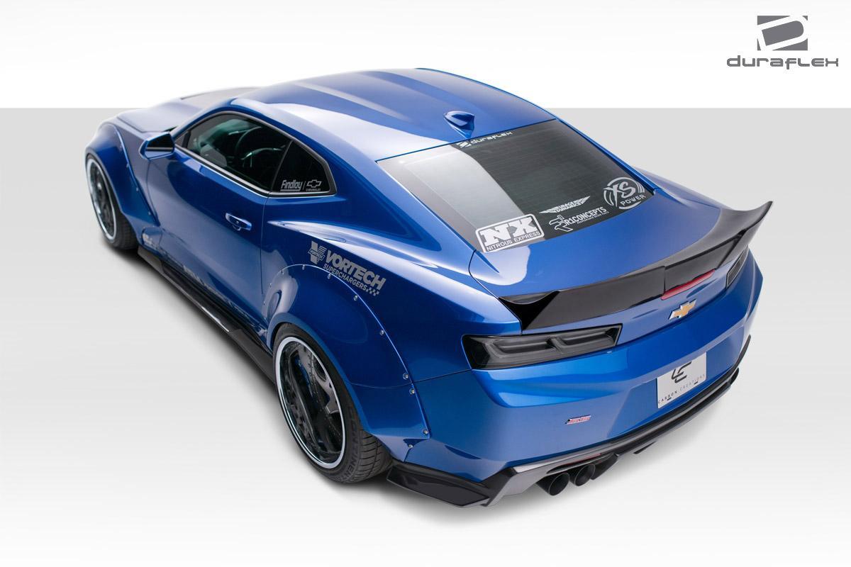 2016-2023 Chevrolet Camaro Grid Rear Wing Spoiler, Fiberglass - view 7