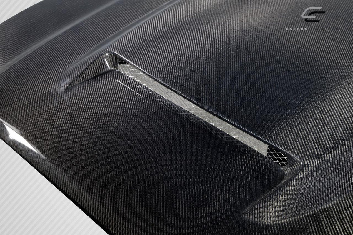 2016-2023 Toyota Tacoma RKS Hood, Carbon Fiber - view 7