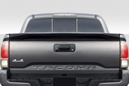 2016-2023 Toyota Tacoma Street Runner Rear Tailgate Wing Spoiler - view 1