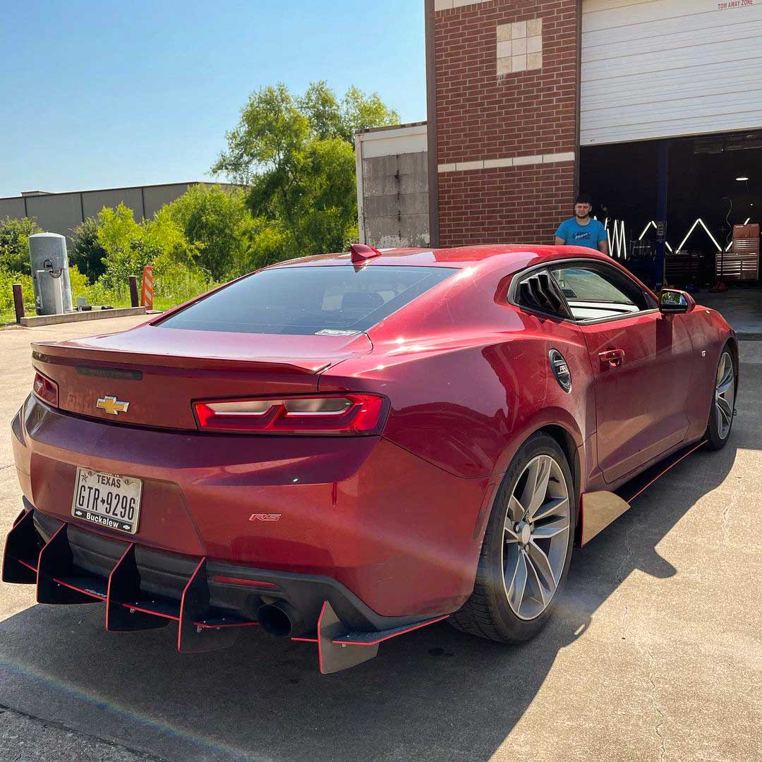 2016-2024 Chevrolet Camaro Centa VR2 Rear Diffuser - view 11