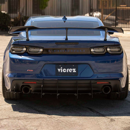 2016-2024 Chevrolet Camaro Centa VR2 Rear Diffuser - view 3