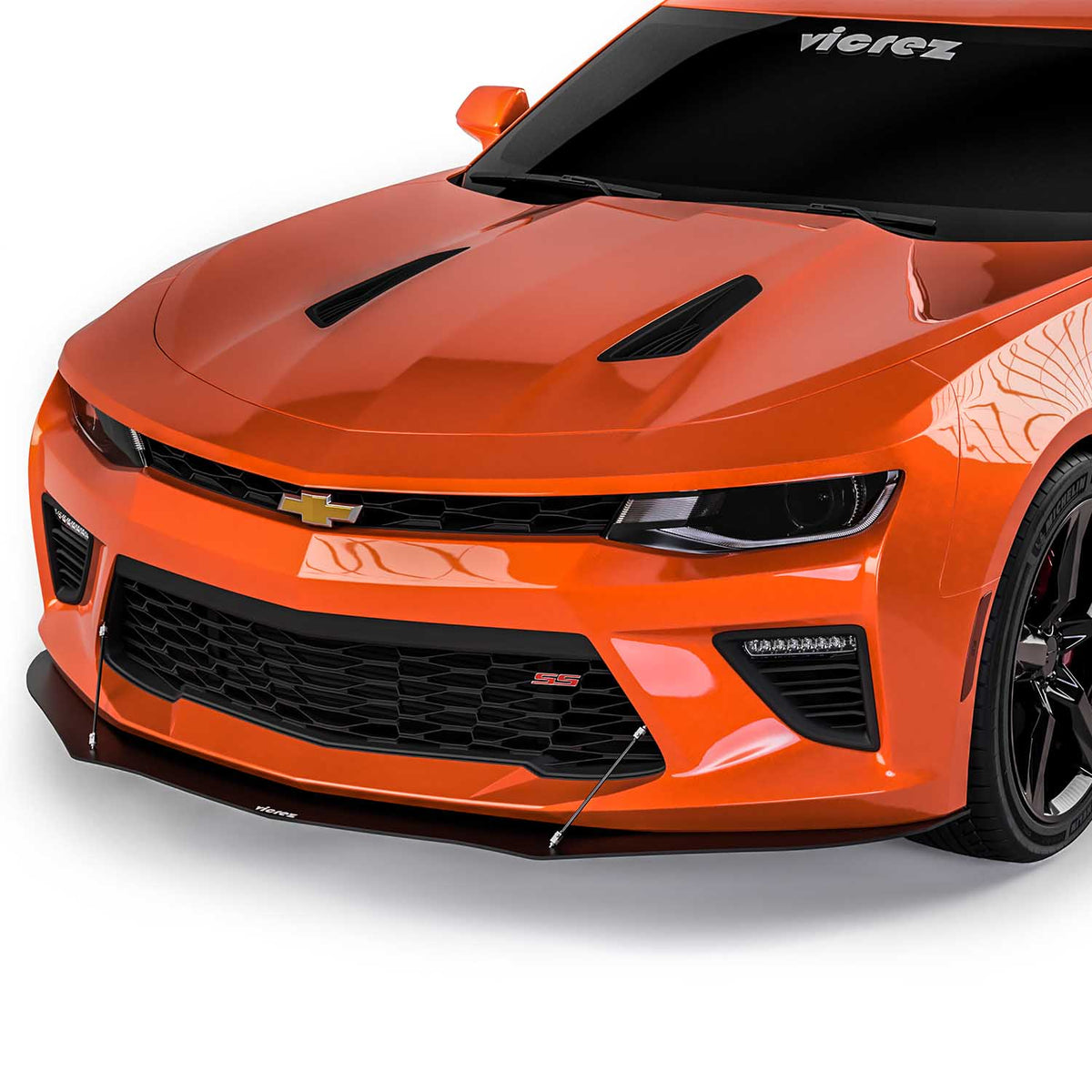 2016-2024 Chevrolet Camaro ZL1 Style Front Bumper Splitter - view 3