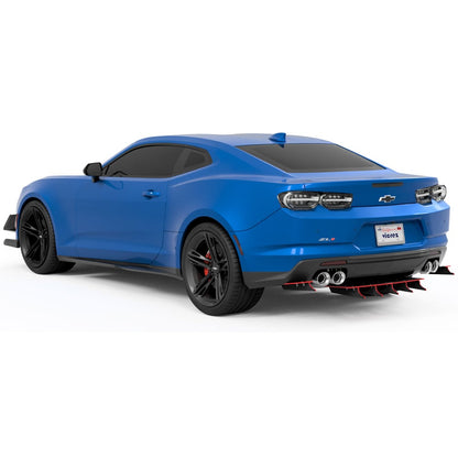 2016-2024 Chevrolet Camaro Zonari VR5 Rear Diffuser, ABS - view 3