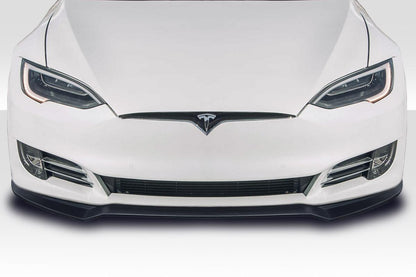 2016.5-2023 Tesla Model S VIP Front Lip Under Spoiler, Fiberglass - view 1