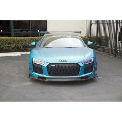 Carbon Fiber Front Bumper Canards - Audi R8 2017-2018