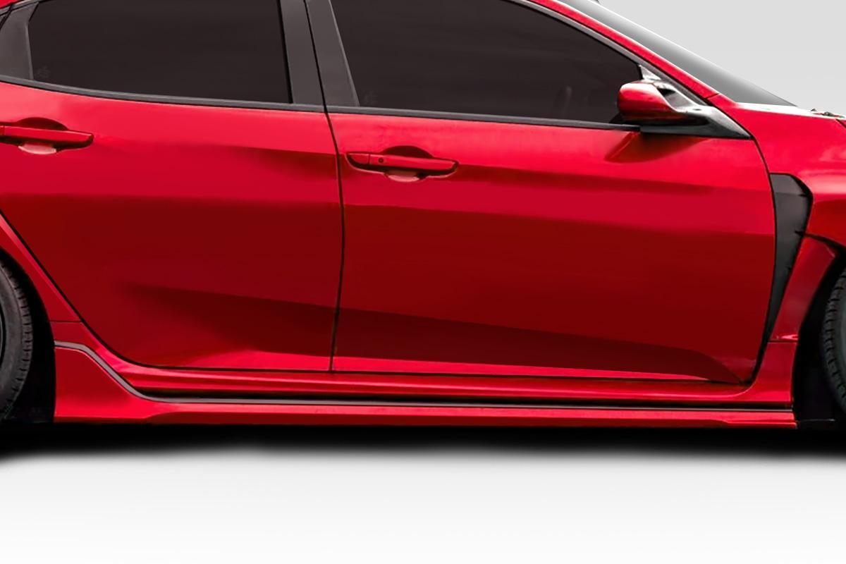 2017-2021 Honda Civic Type R Skywalker Side Skirt Rocker Panel - view 1