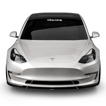 2017-2021 Tesla Model 3 VR1 Front Splitter, ABS - view 2