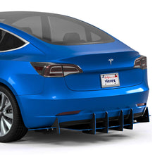 2017-2025 Tesla Model 3 Genali VR2 Rear Diffuser