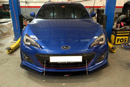 Carbon Fiber Wind Splitter w/ Rods - 2017-2020 Subaru BRZ