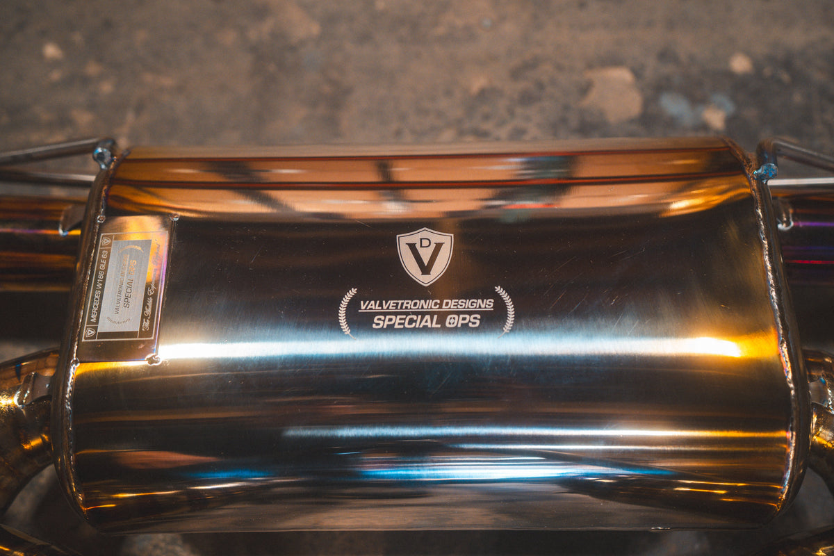 2018-2021 Mercedes AMG GLC 63 / S Valved Sport Exhaust system
