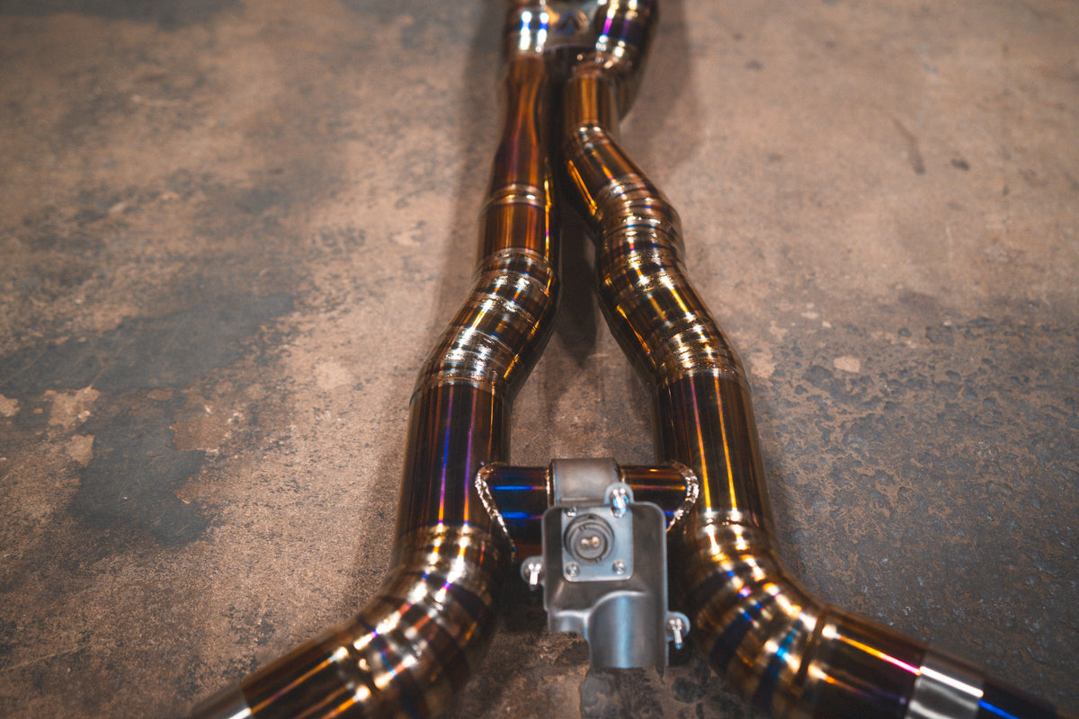 2018-2021 Mercedes AMG GLC 63 / S Valved Sport Exhaust system