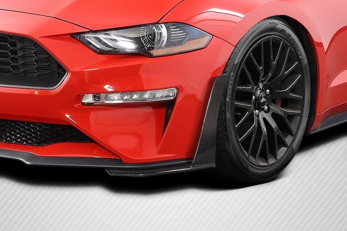 2018-2023 Ford Mustang Z1 Front Lip Spoiler Air Dam - 2 Pieces ( Non - view 1