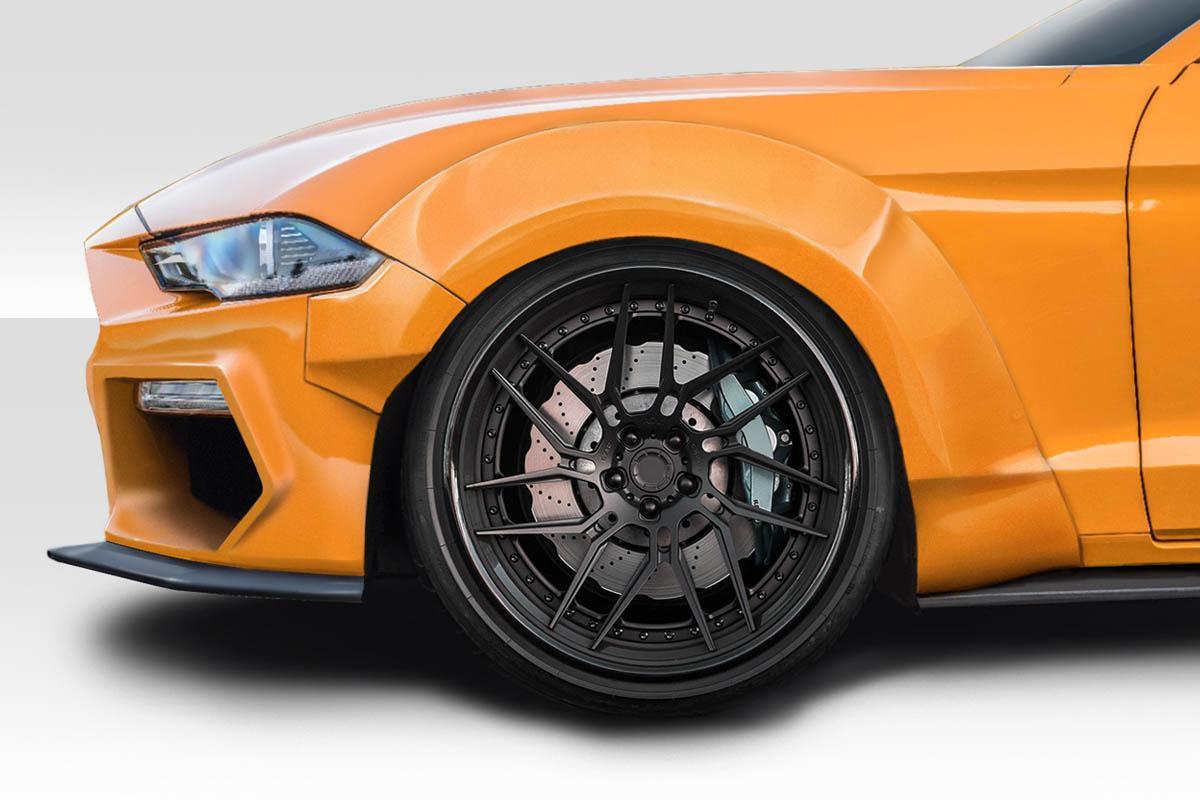 2018-2023 Ford Mustang Grid Wide Body Kit - 8 piece, Polyurethane - view 3