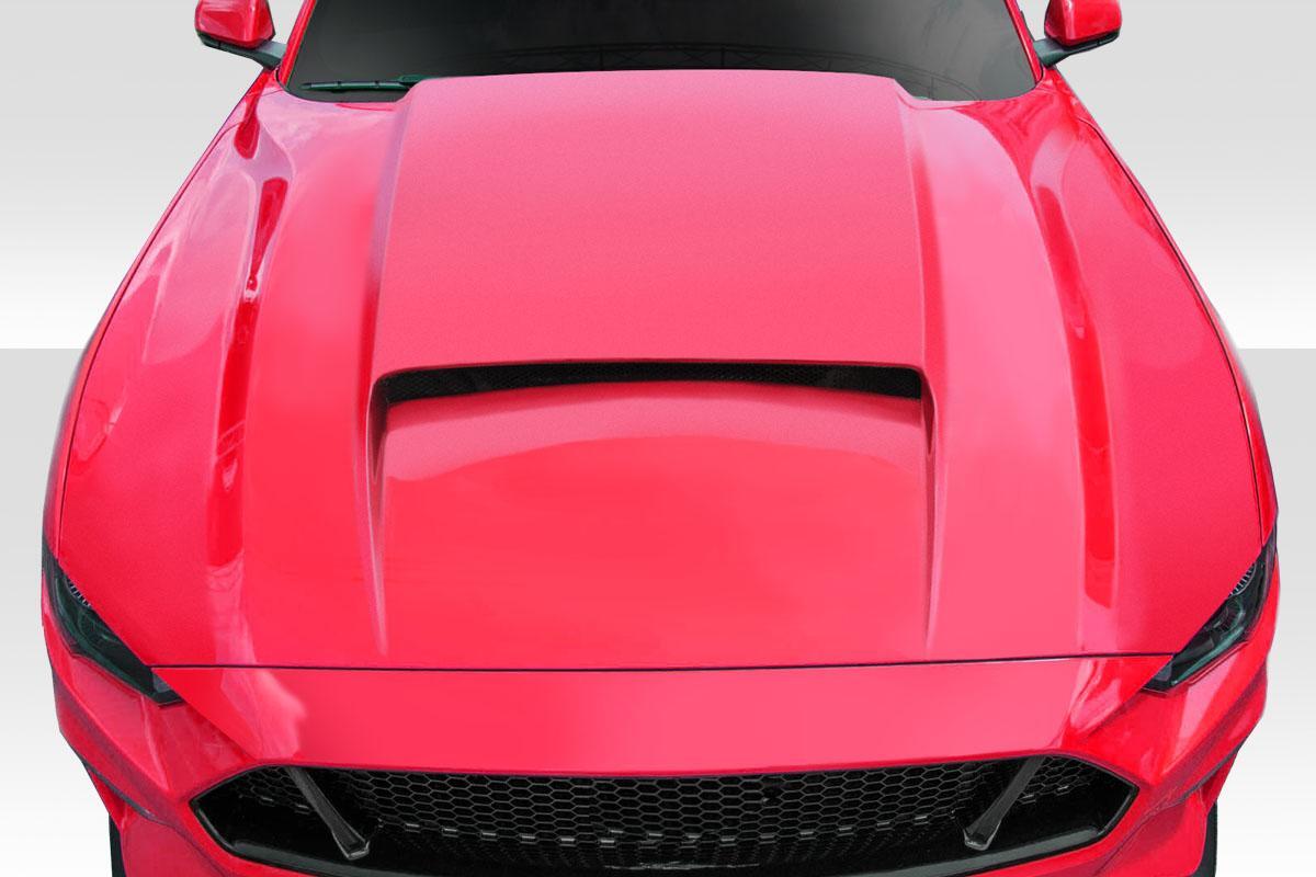 2018-2023 Ford Mustang CVX Hood, Fiberglass - view 1