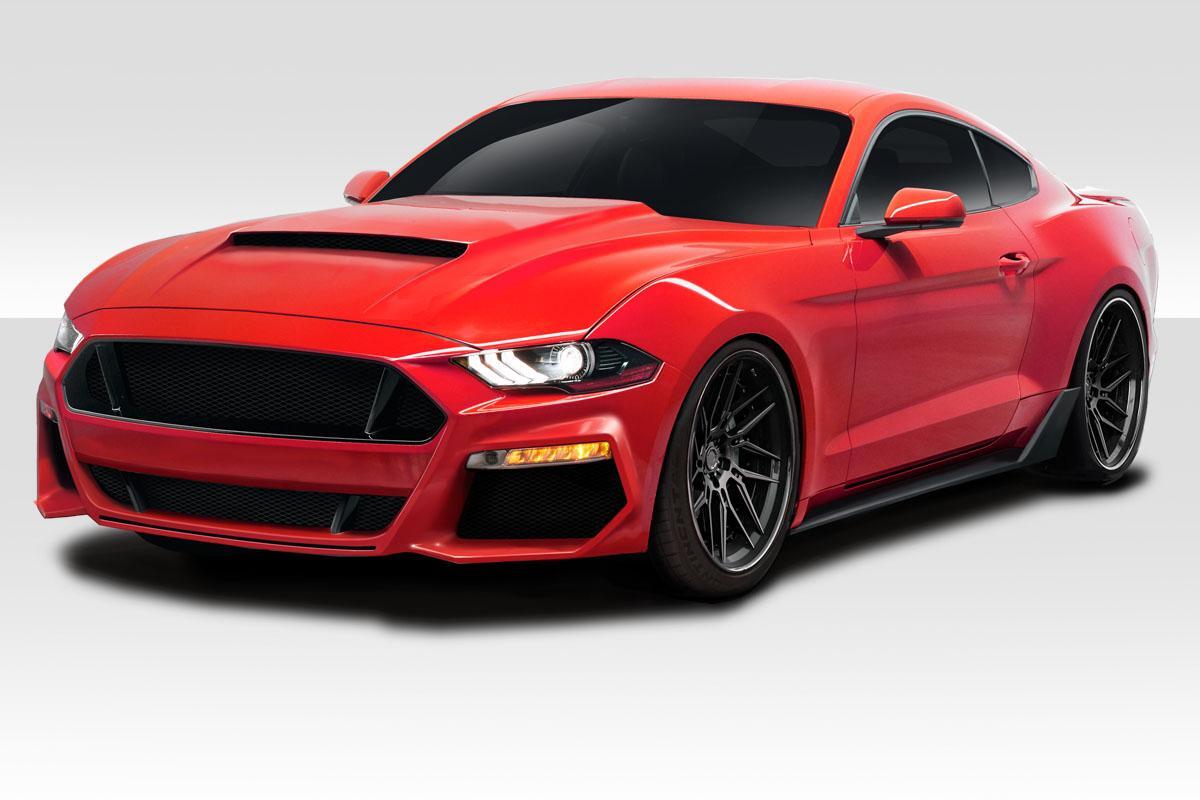 2018-2023 Ford Mustang Grid Body Kit - 4 piece, Fiberglass - view 1