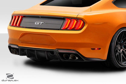2018-2023 Ford Mustang Grid Rear Diffuser, Fiberglass - view 2