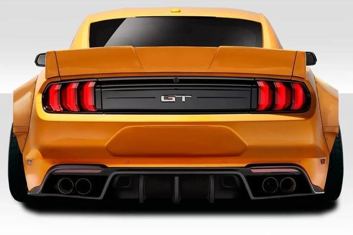 2018-2023 Ford Mustang Grid Wide Body Kit - 15 piece, Fiberglass - view 8