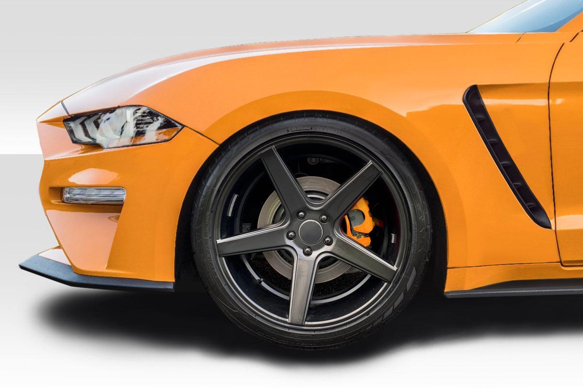 2018-2023 Ford Mustang GT500 Wide Body Front Fenders, Fiberglass - view 1