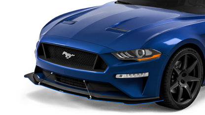 2018-2023 Mustang GT & EcoBoost GT500 Style Front Splitter - view 3
