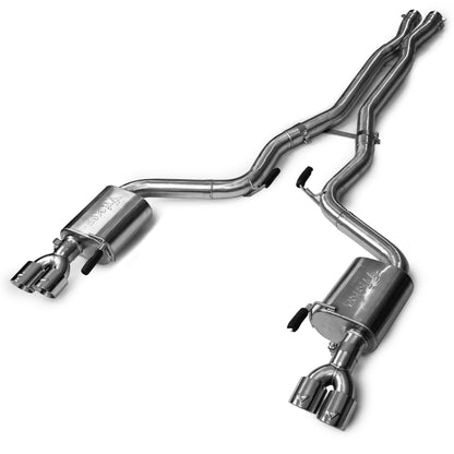 2018-2023 Mustang GT 5.0L EXG Cat-Back Exhaust, 304 Stainless