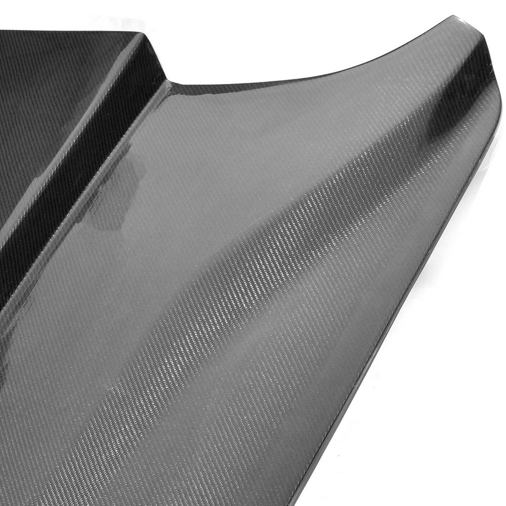 2018-2023 Ford Mustang 3 Inch Cowl Hood, Carbon Fiber - view 2