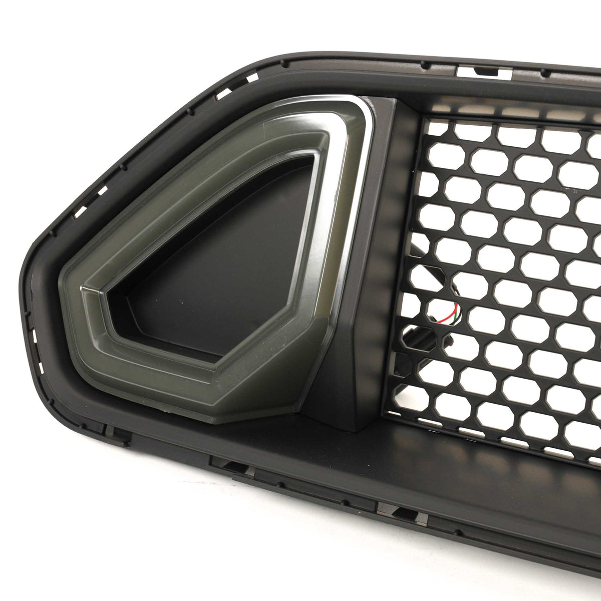 2018-2023 Ford Mustang Upper Grille w/ LED Lights, Honeycomb - view 11