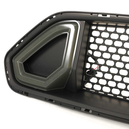 2018-2023 Ford Mustang Upper Grille w/ LED Lights, Honeycomb - view 11