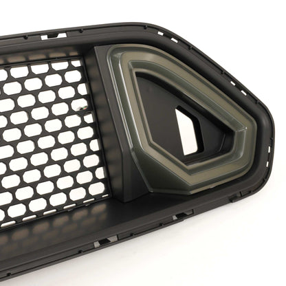 2018-2023 Ford Mustang Upper Grille w/ LED Lights, Honeycomb - view 7