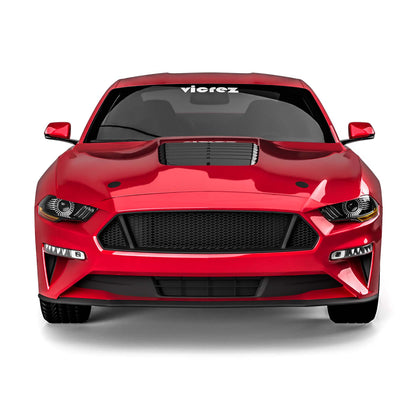 2018-2023 Ford Mustang GT500 Style Hood w/ Air Vent Scoop - view 2