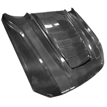 2018-2023 Ford Mustang V6R Style Hood, Carbon Fiber - view 2